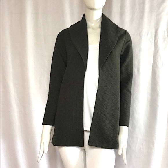 NEW COTTON TENCEL STRETCH BASKET JACKET